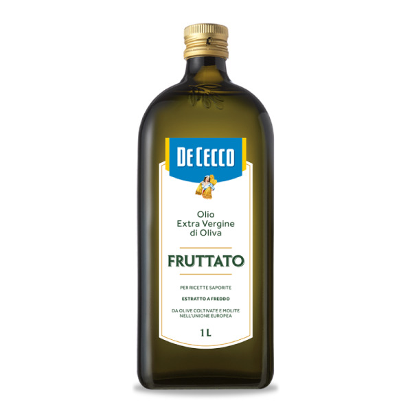 Купити Оливкова олія De Cecco Fruttato Extra Virgin 1L – насичений італійський смак для гурманів та ресторанів! — преміальні Олія · Оливкова від Cheese Map™ Україна