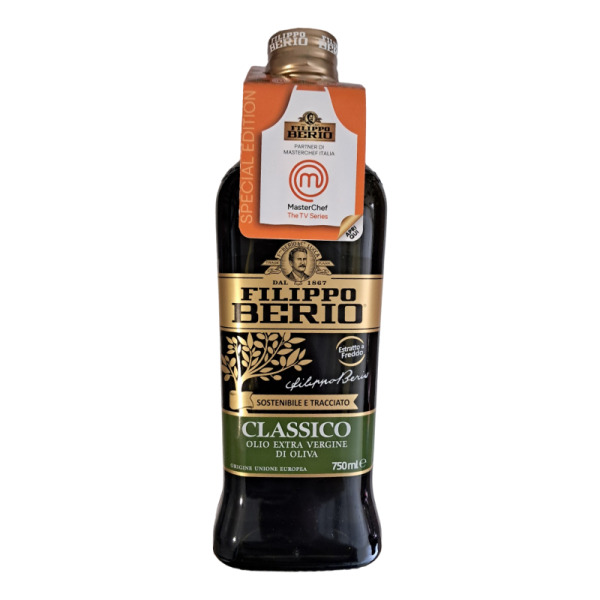 Купити Оливкова олія Extra Virgin Filippo Berio Classico 750 мл - преміум-смак Італії на вашій кухні!  Скляна пляшка, холодний віджим, гастрономічна якість з 1867 року — преміальні Олія · Оливкова від Cheese Map™ Україна