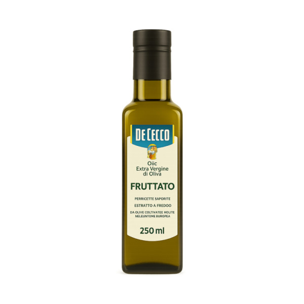 Купить Оливковое масло De Cecco Fruttato Extra Virgin 250 мл — премиальное EVOO из Италии — премиальные Масло · Оливковое от Cheese Map™ Украина