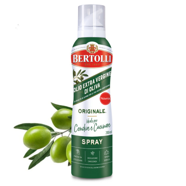 Купить ✨ Оливковое масло холодного отжима Bertolli Extra Virgin Spray 200 мл — итальянское качество и гастрономический комфорт в одном флаконе! — премиальные Масло · Оливковое от Cheese Map™ Украина