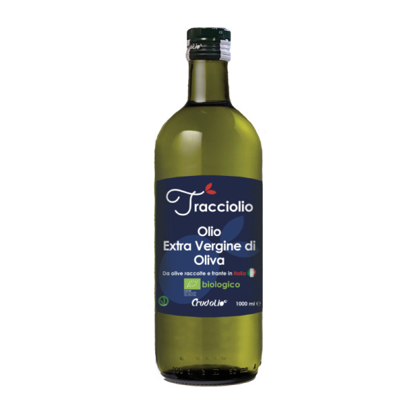 Купить Оливковое масло первого отжима Tracciolio Crudolio Италия бутылка стекло 1 l — премиальные Масло · Оливковое от Cheese Map™ Украина