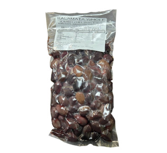 Оливки Каламон с косточкой "Kalamata Elita" Греция фасовка 0.5 kg - фото | Сирна Карта