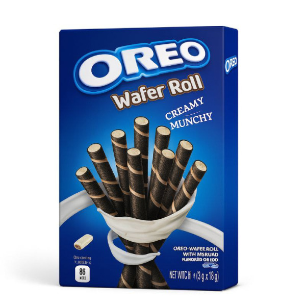 Oreo Wafer Roll — Вафельные трубочки ваниль | Филиппины | 54 г – фото товара | Сырная Карта