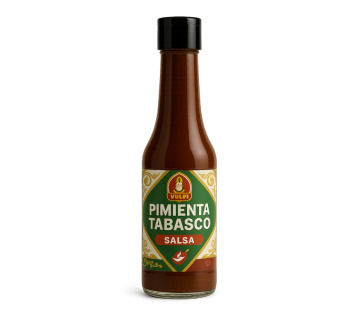 Острый соус Табаско Pimienta Tabasco Vulpi 205 g – премиальная испанская острота для гурманов и HoReCa - фото | Сирна Карта