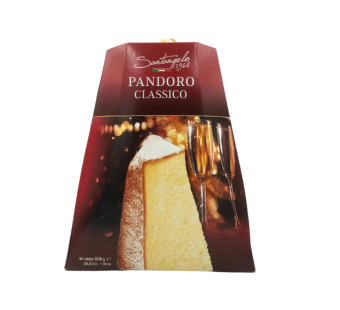 Панеттон традиційний  "Panettone Santangelo Pandoro" Італія фасування 0.8 kg - фото | Сирна Карта