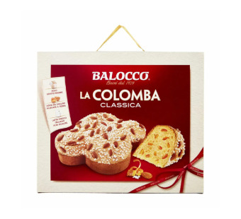 Панеттон традиційний з цукатами "Colomba Balocсo Classica" Італія фасування 0.75 kg - фото | Сирна Карта