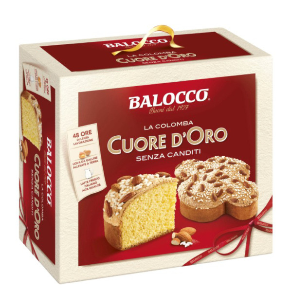 Купить Панеттон традиционный Colomba Balocсo Cuore d`Oro Италия фасовка 1 kg — премиальные Панеттоне · Штолен от Cheese Map™ Украина