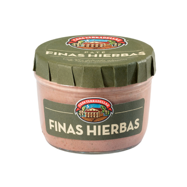 Купить Паштет из свиной печени с травами Finas Hierbas Casa Tarradellas Испания фасовка 0.125 kg — премиальные Паштеты · Намазки от Cheese Map™ Украина
