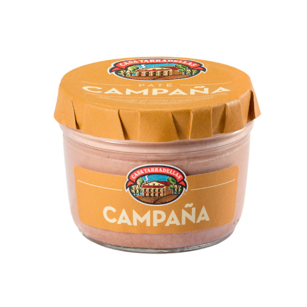 Купити Паштет з свинячої печінки Campana Casa Tarradellas Іспанія фасування 0.125 kg — преміальні Паштети · Намазки від Cheese Map™ Україна