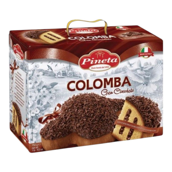 Купить Пасхальный кулич Colomba Gran Cioccolato Pineta – Итальянская традиция с насыщенным шоколадом! — премиальные Панеттоне · Штолен от Cheese Map™ Украина