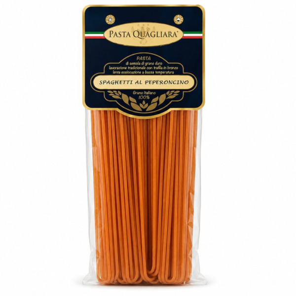 Pasta Quagliara спагетти с перцем чили 500 г Италия – фото товара | Сырная Карта