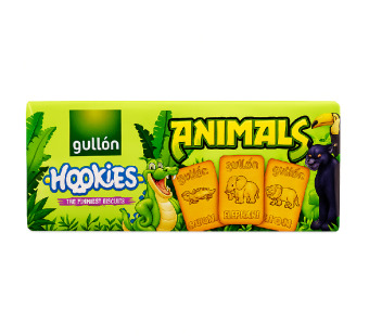 Печенье "Hookies Animals Gullón" — дикий вкус приключений из Испании!  Весёлый перекус с яркой текстурой и оптимальной ценой! - фото | Сирна Карта