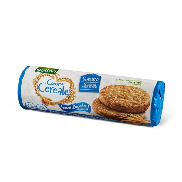 Купить Печенье овсяное без сахара Cuor di Cereale Gullon Испания фасовка 0.28 kg — премиальные Печенье · Вафли от Cheese Map™ Украина
