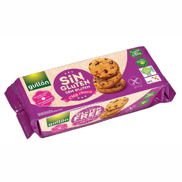 Купити Печиво без глютена Gluten Free Chip Choco Gullon Іспанія фасування 0.13 kg — преміальні Печиво · Вафлі від Cheese Map™ Україна