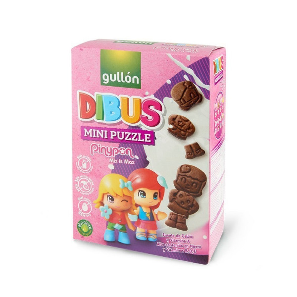 Купити Печиво без лактози Dibus Mini Piny Pon Gullon  Іспанія фасування 0.25 kg — преміальні Печиво · Вафлі від Cheese Map™ Україна