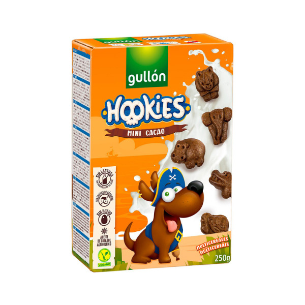 Купити Печиво без лактози Hookies Mini Cacao Gullon  Іспанія фасування 0.25 kg — преміальні Печиво · Вафлі від Cheese Map™ Україна