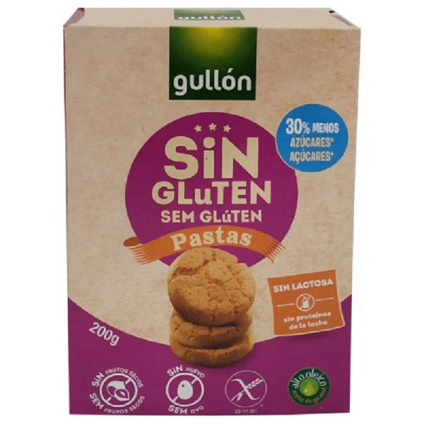 Купить Печиво Gullon Gluten Free Pastas Іспанія 0.2 kg — премиальные Печенье · Вафли от Cheese Map™ Украина