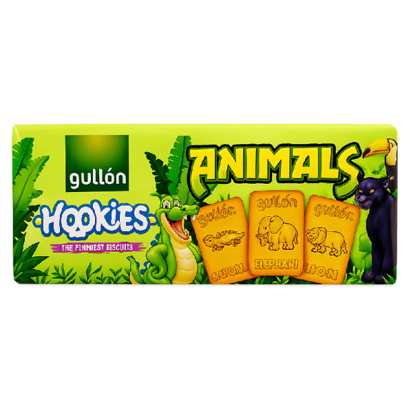 Купити Печиво Hookies Animals Gullón - дикий смак пригод з Іспанії!  Веселий перекус з яскравою текстурою та оптимальною ціною! — преміальні Печиво · Вафлі від Cheese Map™ Україна