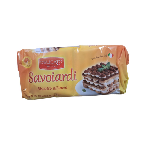 Купити Печиво Savoiardi Delicato Італія фасування 0.4 kg — преміальні Печиво · Вафлі від Cheese Map™ Україна