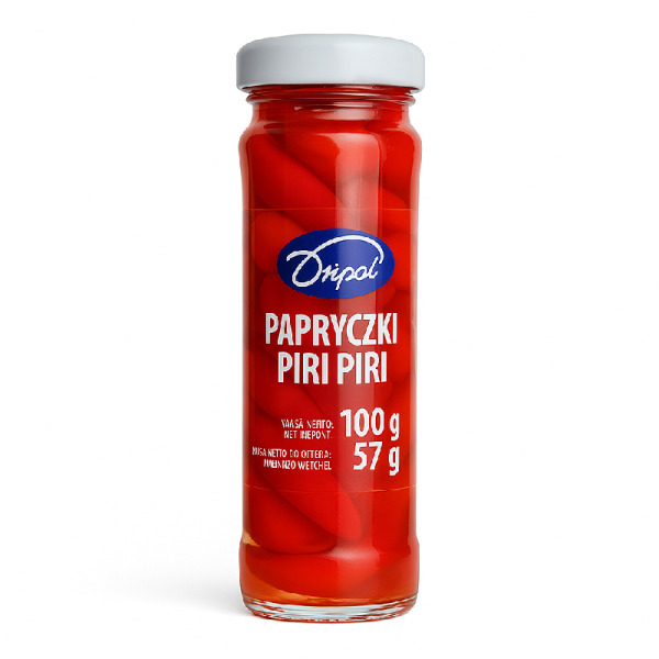 Купить Перец острый Piri Piri Dripol 100 г – польский акцент остроты в премиум-формате! ️ Вкус, который задаёт ритм блюду — премиальные Овощи · Антипасти от Cheese Map™ Украина