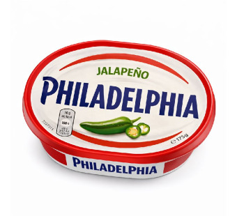 Philadelphia Jalapeño сыр сливочный 21% 175 г Германия - фото | Сирна Карта