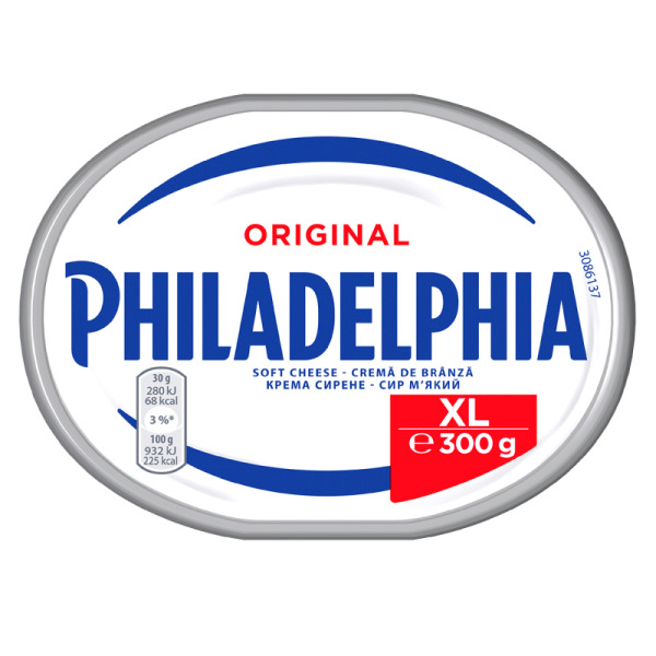 Купить Крем-сыр Original Philadelphia 69% фасовка 0.300 kg — премиальные Philadelphia · Премиум от Cheese Map™ Украина