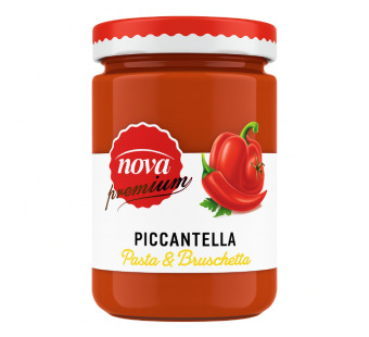 Piccantella "Nova Premium" – пряный итальянский соус для пасты и брускетты! Вкус, который разжигает аппетит! - фото | Сирна Карта