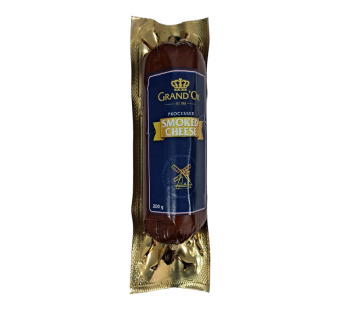 Сыр плавленый копченый "Grand\'Or" 40% фасовка 0.2 kg - фото | Сирна Карта