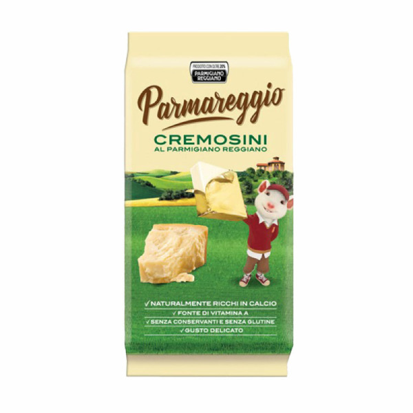 Купить Сыр плавленый Parmareggio Cremosini фасовка 0.125 kg — премиальные Итальянские · Сыры от Cheese Map™ Украина