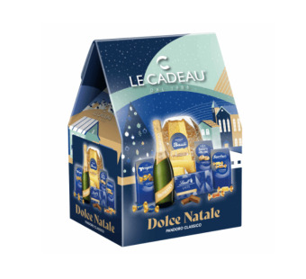 Подарочный набор "Dolce Natale Pandoro La Cadeau" Италия 6 предметов - фото | Сирна Карта