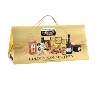 Подарочный набор "Golden Collection Parmigiano Reggiano La Cadeau" Италия 10 предметов - фото | Сирна Карта