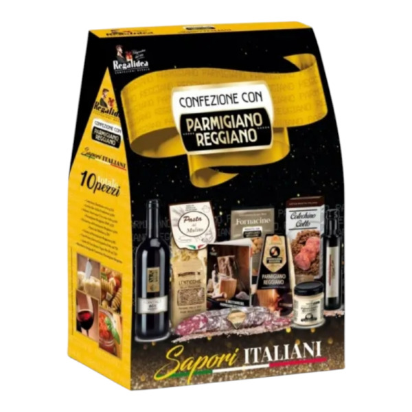 Купить Подарочный набор Gran Gourmet Regalidea Италия 9 предметов — премиальные Подарочные · Боксы от Cheese Map™ Украина