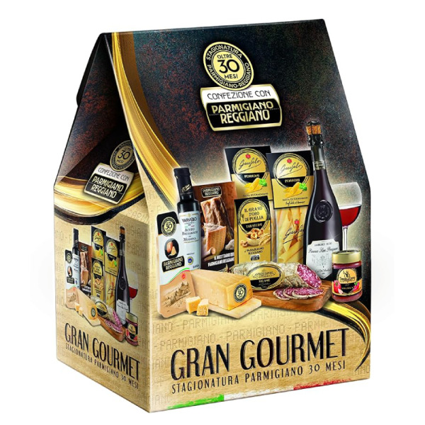 Купить Подарочный набор Gran Gourmet Италия 9 предметов — премиальные Подарочные · Боксы от Cheese Map™ Украина