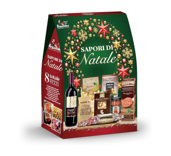Купить Подарочный набор Sapori di Natale Regalidea Италия 8 предметов — премиальные Подарочные · Боксы от Cheese Map™ Украина