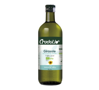 Подсолнечное масло bio "Crudolio" Италия бутылка стекло 1 l - фото | Сирна Карта