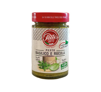 Polli Pesto Basilico e Rucola соус песто 190 г Італія - фото | Сирна Карта
