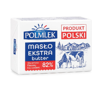Polmlek Екстра 82% — масло вершкове | Польща | 200 г - фото | Сирна Карта