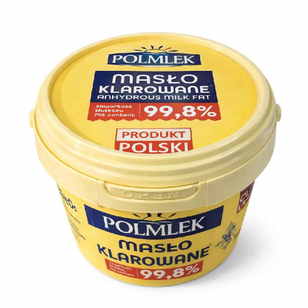 Polmlek масло топлене 99.8% — вершкове гхі | Польща | 250 г – фото товару | Сирна Карта