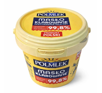 Polmlek масло топлене 99.8% — вершкове гхі | Польща | 500 г — фото | Сирна Карта