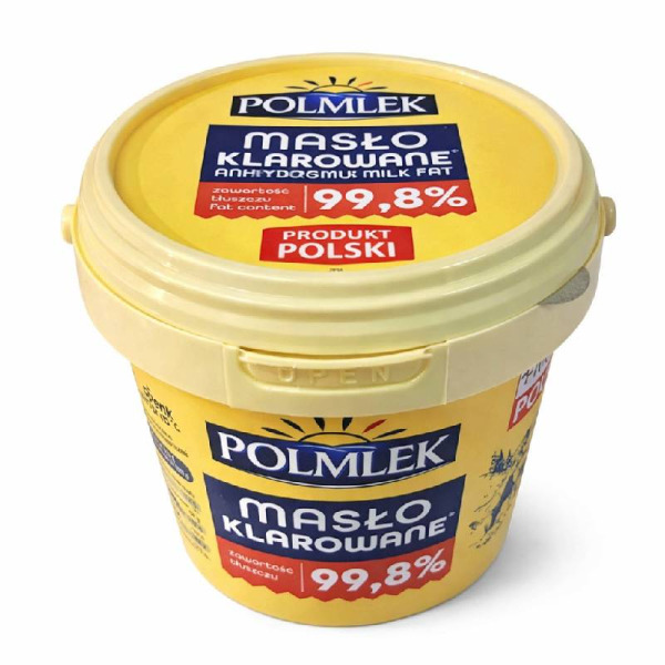 Polmlek масло топлёное 99.8% — сливочное гхи | Польша | 500 г – фото товара | Сырная Карта
