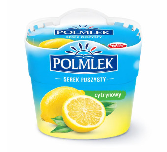 Polmlek Serek puszysty сырок десертный лимонный 135 г Польша - фото | Сирна Карта
