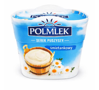 Polmlek Serek puszysty сырок десертный сливочный 150 г Польша - фото | Сирна Карта