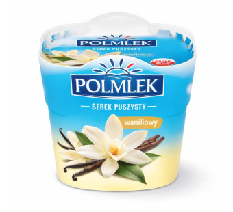 Polmlek Serek puszysty сырок десертный ванильный 135 г Польша - фото | Сирна Карта