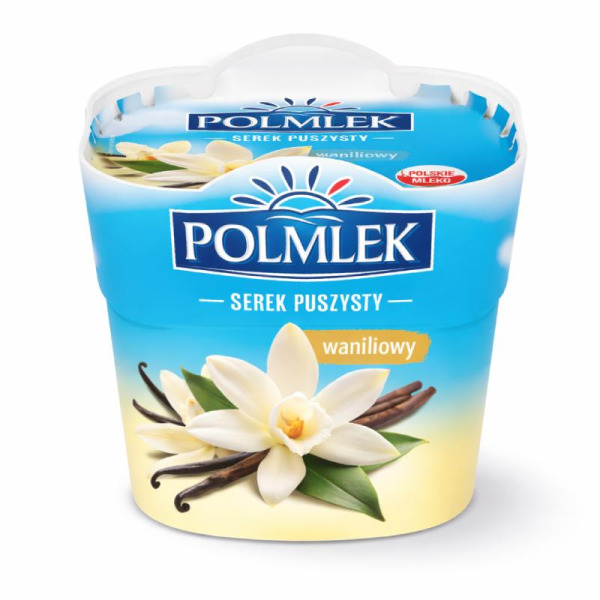 Polmlek Serek puszysty сырок десертный ванильный 135 г Польша – фото товара | Сырная Карта