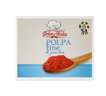 Polpa di Pomodoro Dolce e Italia 10 кг — 100% итальянские протёртые помидоры для ресторанов и гурманов! - фото | Сирна Карта