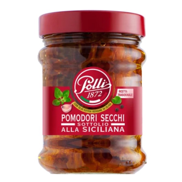 Купити Помідори вялені Polli Alla Siciliana Італія фасування 0.285 kg — преміальні Овочі · Антипасті від Cheese Map™ Україна