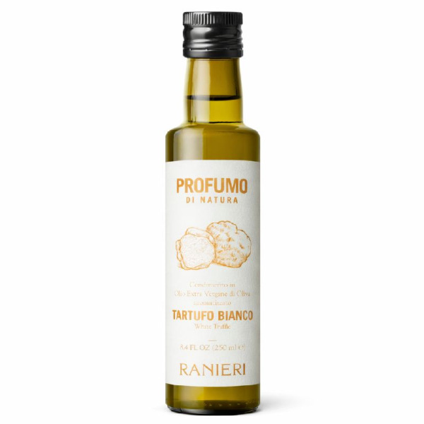 Купить Оливковое масло с трюфелем White Truffle Ranieri Италия бутылка стекло 0.25 l — премиальные Масло · Оливковое от Cheese Map™ Украина