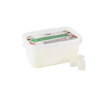 Сыр рассольный Греческий салат "GoodMilk" 45% фасовка ведро 2.2 kg - фото | Сирна Карта