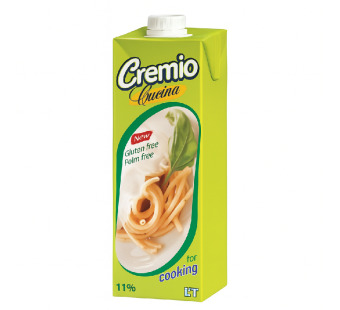 Растительные сливки Cremio Cucina 11% — Лёгкость вкуса и профессиональная текстура для кулинарных шедевров! Без глютена и пальмового масла! ️ - фото | Сирна Карта