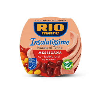 Rio Mare Messicana — Салат с тунцом мексиканский | Италия | 0.16 кг – фото товару | Сирна Карта